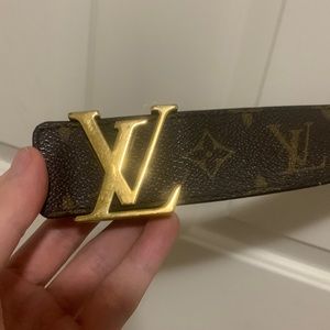 Used Louis Vuitton Monogram belt
